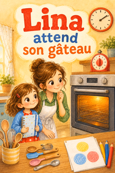 Lina attend son gâteau