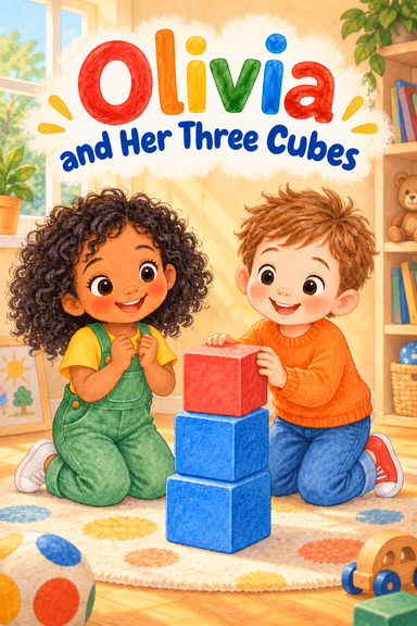 Olivia and Her Three Cubes