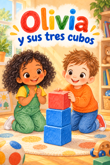 Olivia y sus tres cubos