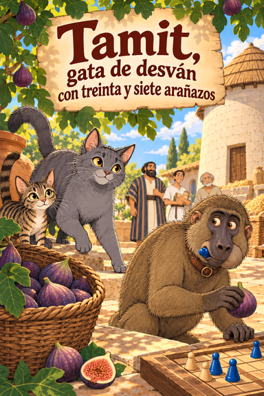 Tamit, gata de desván con treinta y siete arañazos