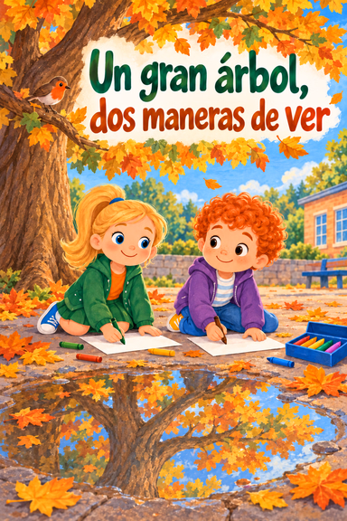 Un gran árbol, dos maneras de ver