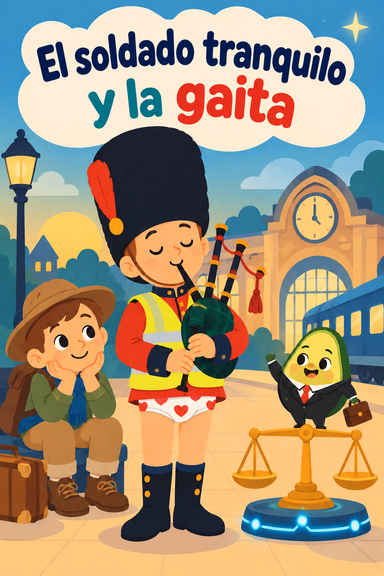 El soldado tranquilo y la gaita