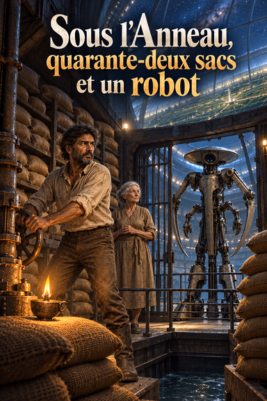 Sous l'Anneau, quarante-deux sacs et un robot