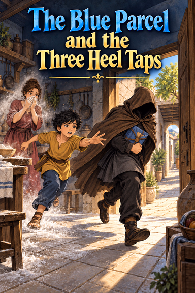 The Blue Parcel and the Three Heel Taps