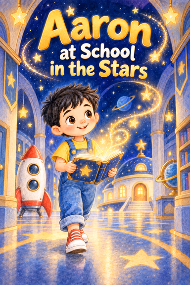 Aaron at School in the Stars