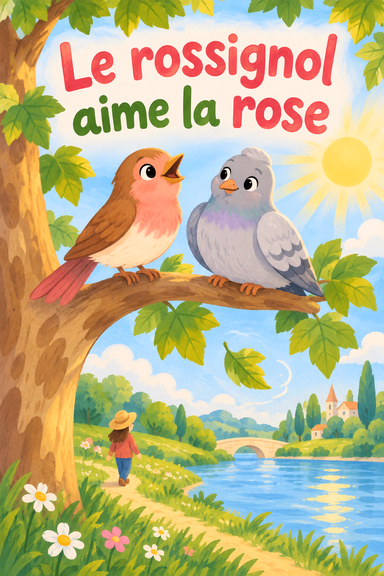 Le rossignol aime la rose