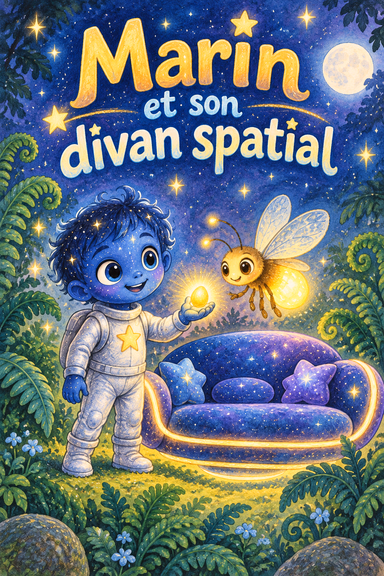 Marin et son divan spatial