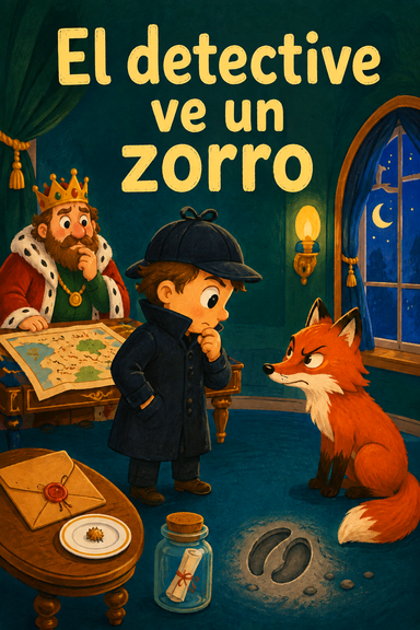 El detective ve un zorro