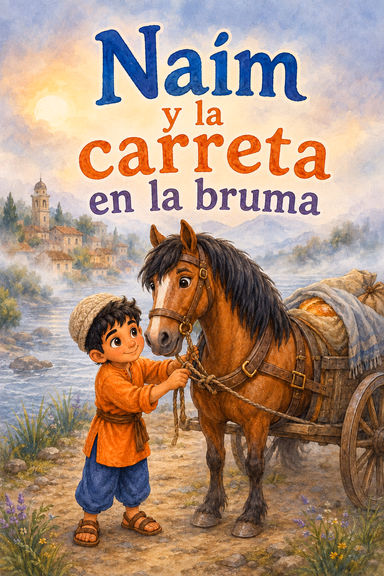 Naím y la carreta en la bruma