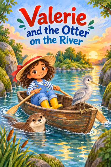 Valerie and the Otter on the River