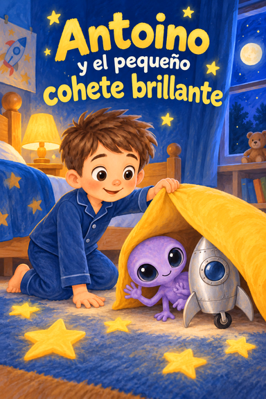 Antonio y el pequeño cohete brillante