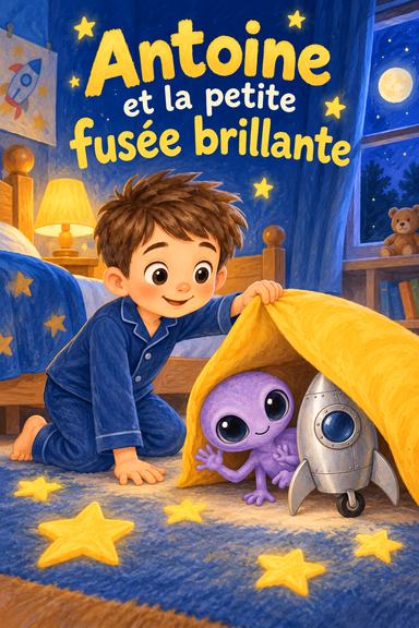 Antoine et la petite fusée brillante