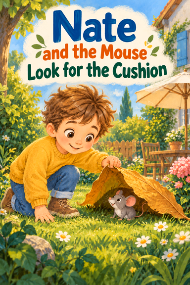 Nate and the Mouse Look for the Cushion
