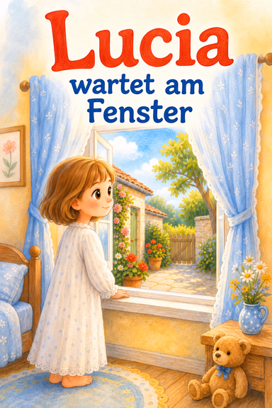 Lucia wartet am Fenster