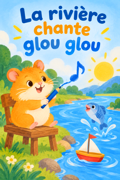 La rivière chante glou glou