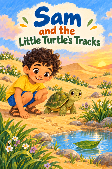 Sam and the Little Turtle’s Tracks