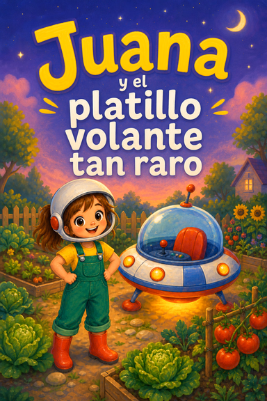 Juana y el platillo volante tan raro