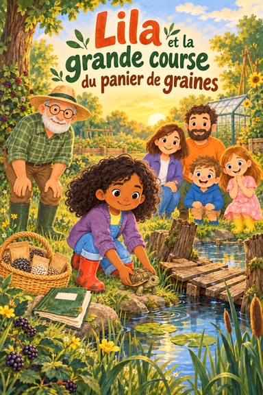 Lila et la grande course du panier de graines