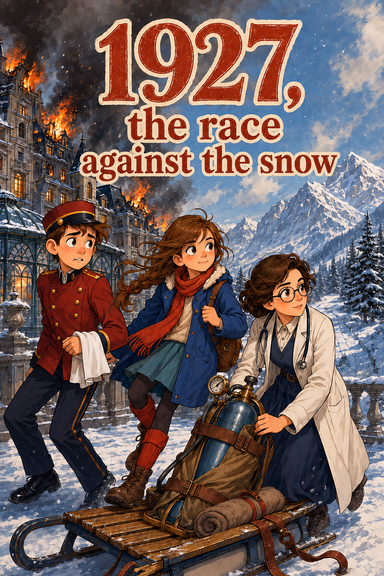 1927, the race against the snow