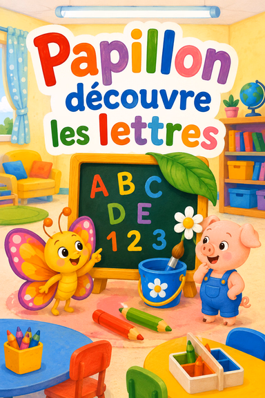 Papillon découvre les lettres