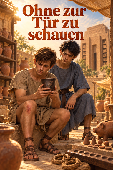 Ohne zur Tür zu schauen