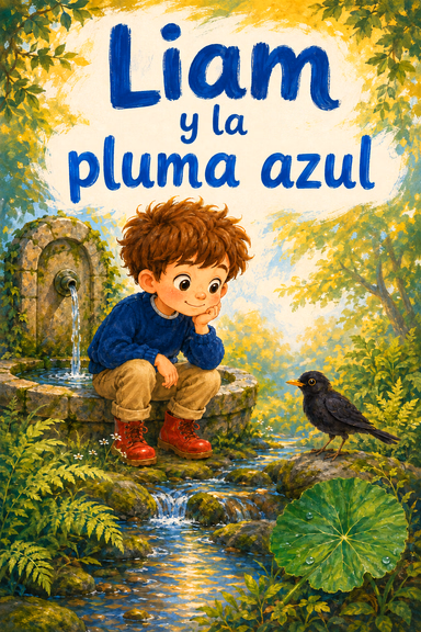 Liam y la pluma azul