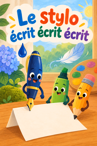 Le stylo écrit écrit écrit