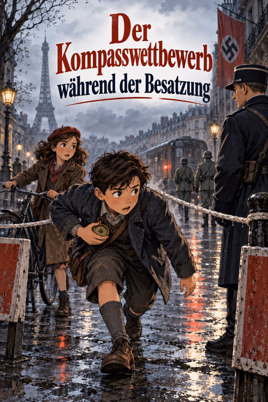 Der Kompasswettbewerb während der Besatzung
