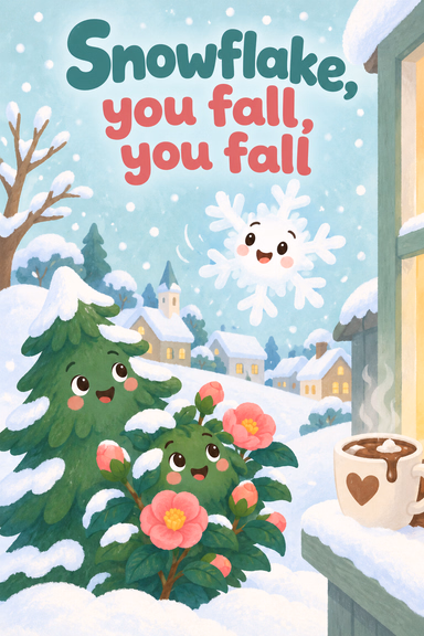 Snowflake, you fall, you fall