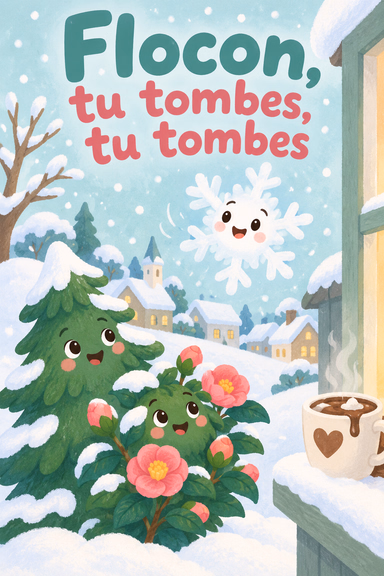 Flocon, tu tombes, tu tombes
