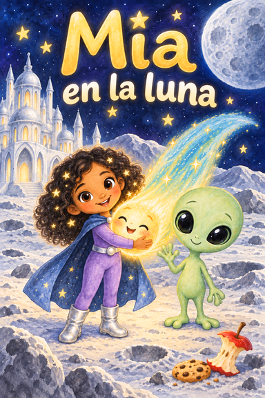 Mia en la luna