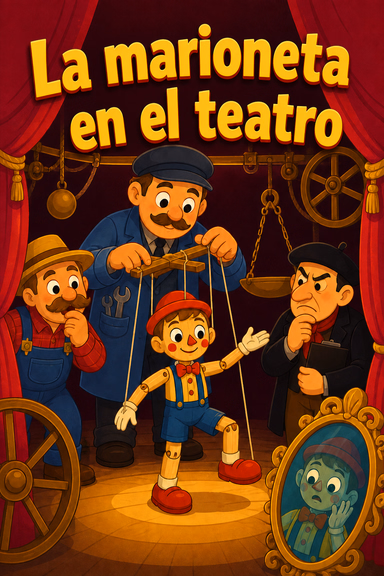 La marioneta en el teatro