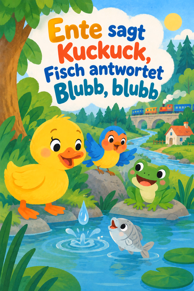 Ente sagt Kuckuck, Fisch antwortet Blubb, blubb