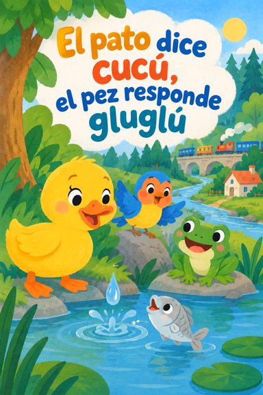 El pato dice cucú, el pez responde gluglú
