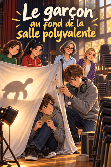 Le garçon au fond de la salle polyvalente