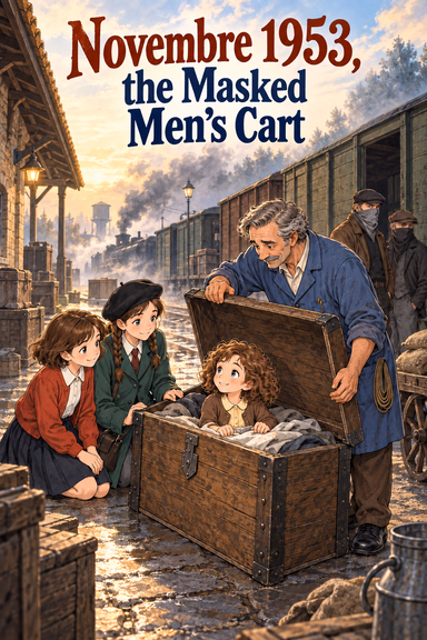 November 1953, the Masked Men’s Cart
