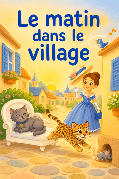 Le matin dans le village