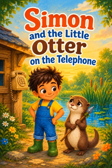 Simon and the Little Otter on the Telephone