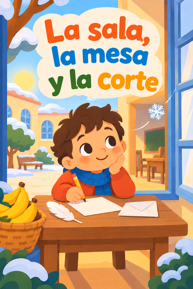 La sala, la mesa y la corte