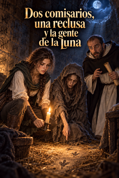 Dos comisarios, una reclusa y la gente de la luna