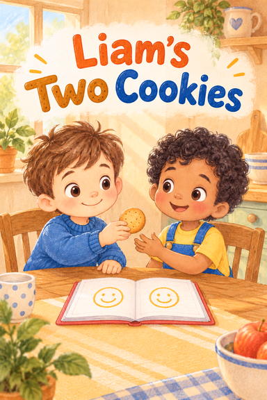 Liam's Two Cookies