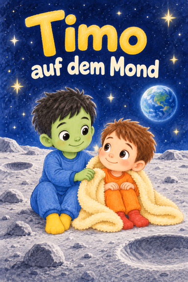 Timo auf dem Mond