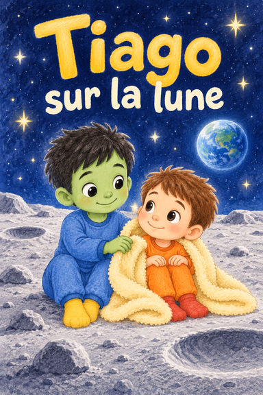 Tiago sur la lune