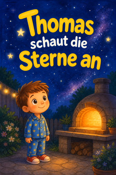 Thomas schaut die Sterne an