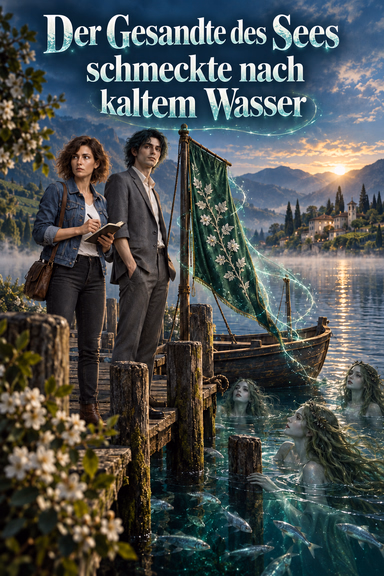Der Gesandte des Sees schmeckte nach kaltem Wasser