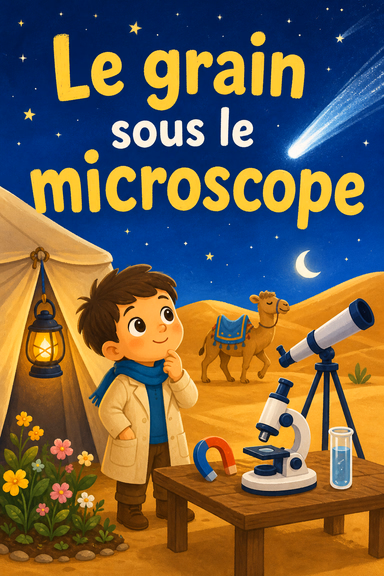 Le grain sous le microscope