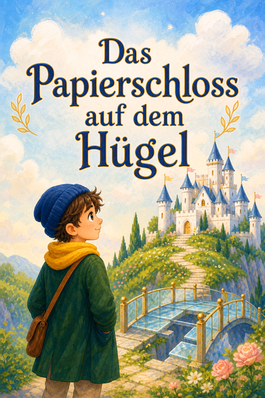 Das Papierschloss auf dem Hügel