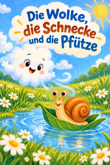 Die Wolke, die Schnecke und die Pfütze