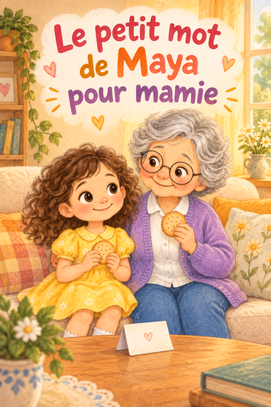 Le petit mot de Maya pour mamie
