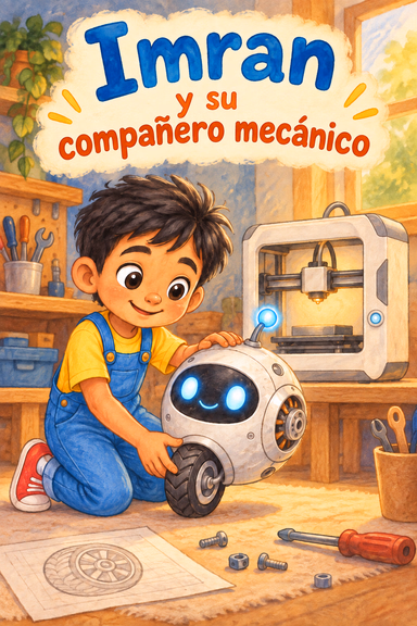 Imran y su compañero mecánico